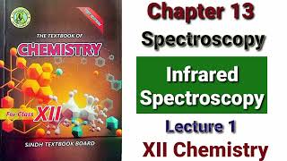 Basic Concept of Spectroscopy and IR Spectroscopy Lecture 1 [upl. by Navis]