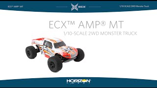 ECX 110 AMP MT 2WD Monster Truck RTR [upl. by Lalage]