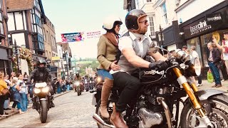 DISTINGUISHED GENTLEMAN’S RIDE DGR ALL Motorcycles from Guildford Cobbled High Street  Part 2 of 2 [upl. by Ramed]