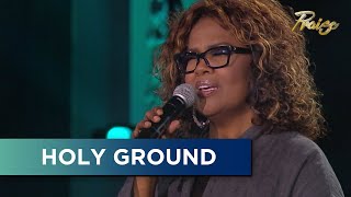 OfficialCeCeWinans The Martins and Geron Davis  Holy Ground  LIVE [upl. by Annaor]