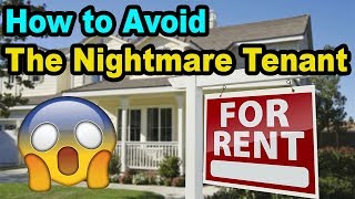 Avoid the NIGHTMARE tenant and eviction My Tenant screening process [upl. by Garey302]