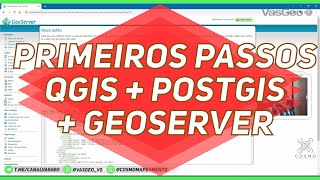 WebGIS Seus Primeiros Passos QGIS PostGIS e GeoServer  Tutorial [upl. by Dorrehs]