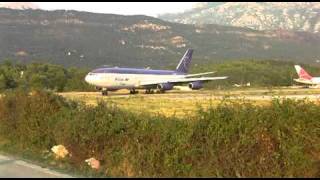 Extremely low start of IL86 Kras Air in Tivat [upl. by Lenox]