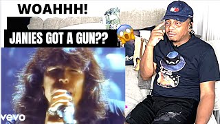 Aerosmith  Janies Got A Gun Official Music Video REACTION [upl. by Brandtr]