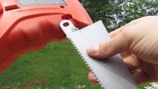 Black amp Decker 40V Chainsaw Setup and Review [upl. by Nikral]