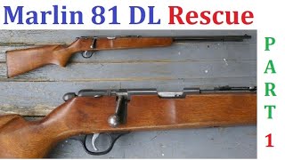 Marlin 81 DL Rescue Project part 1 [upl. by Juline]