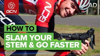 How To Slam Your Road Bike Stem To Cycle Faster [upl. by Daniala]