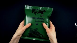 ASMR Unboxing a military ration Part 1 [upl. by Huppert]