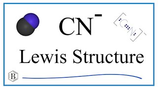 CN Lewis Structure Cyanide ion [upl. by Alabaster]