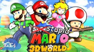 SMG4 Stupid Mario 3D World [upl. by Shelden]