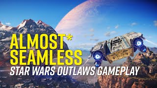 Star Wars Outlaws  Almost Seamless Exclusive Gameplay Footage [upl. by Aiyt]