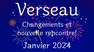 Verseau janvier 2024 ♒️Changements et nouvelle rencontre [upl. by Noel679]