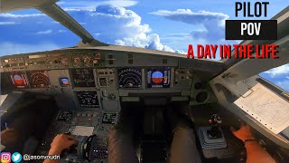 A Day in the Life as an Airline Pilot 3  PILOT POV  A320 MOTIVATION 4K HD [upl. by Jillian]