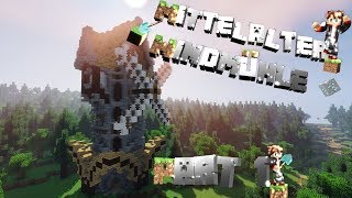 Minecraft Mittelalter Windmühle I Windmill I Bauen I Tutorial Part 1 Deutsch [upl. by Broderic541]