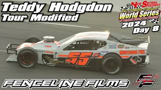 Teddy Hodgdon Tour Modified New Smyrna World Series 2024 Day 8 [upl. by Lebasile]