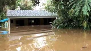 BRISBANE FLOOD WATERS RISE  AS SEEN ON NATIONAL GEOGRAPHIC SPECIAL REPORT 2011 [upl. by Rovert]