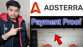 Adsterra Payment proof [upl. by Arahk]