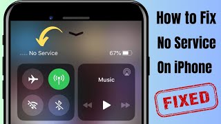 No service problem in iPhone  How to fix No service problem on Iphone  No service iPhone  Fixed ✅ [upl. by Asiul]