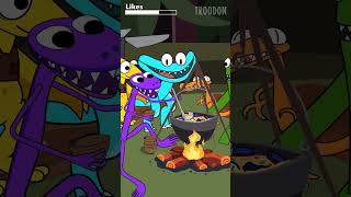 Blues Evil TWIN 💀🔵  RAINBOW FRIENDS Chapter 2 Cartoon Animation [upl. by Arnulfo117]