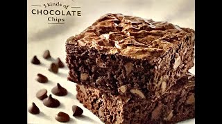 HOW TO MAKE GHIRARDELLI BROWNIES without oil  EASY BAKING RECIPE  Best Fudge Brownie Ever  BAKE [upl. by Kaczer]