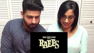 RAEES OFFICIAL TRAILER REACTION  SHAH RUKH KHAN NAWAZUDDIN  King Khan [upl. by Thamos89]