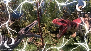 BARYONYX VS CERATOSARUS HAMMOND COLLECTION STOP MOTION ANIMATION [upl. by Tiraj190]