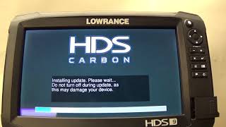 Lowrance HDS Carbon Fishreveal update 70 THE SAFE WAY With Fishing IT Guy 032818 [upl. by Latsirc383]