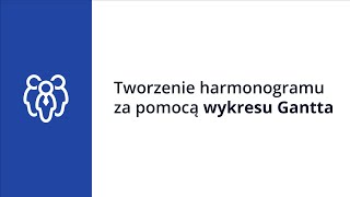 Tworzenie harmonogramu za pomocą wykresu Gantta [upl. by Renferd]