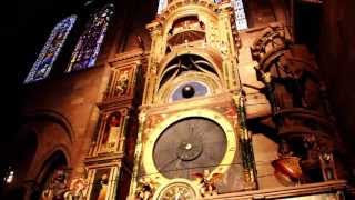 Strasbourg Astronomical Clock at Notre Dame Cathedral HD [upl. by Brian861]