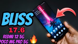 Bliss Os 176  For Redmi 12 Poco M6 pro Aug update  Smoothest Rom Ever🔥 [upl. by Pyszka]