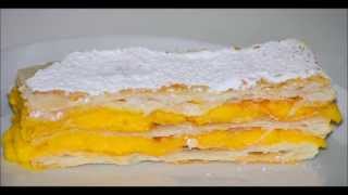 Torta Millefoglie  Millefoglie Cake by Bravobob [upl. by Hubing]