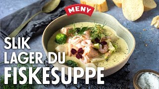 Hjemmelaget fiskesuppe [upl. by Zora]