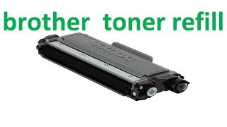 Brother 2321d Toner Cartridge refilling [upl. by Drofdeb418]