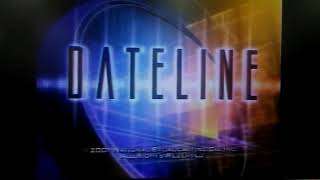 Dateline NBC Credits 2001 [upl. by Azral]