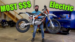 I Bought the MOST Expensive Electric Non Amazon Dirtbike EVER [upl. by Notlaw]