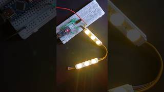 3 LED RGB 12V 5050 LED Module Testing With Arduino [upl. by Rizan]