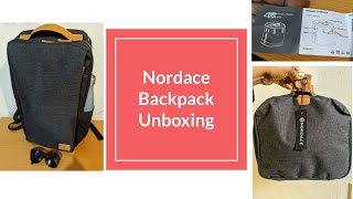 Nordace Smart Backpack Unboxing [upl. by Beverlie]