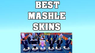 BEST ROBLOX MASHLE SKINS  😱 [upl. by Ereveneug]