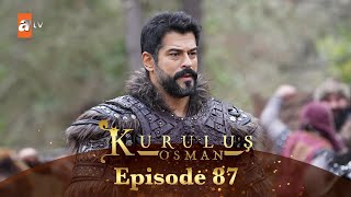 Kurulus Osman Urdu  Season 5 Episode 87 [upl. by Dowdell]