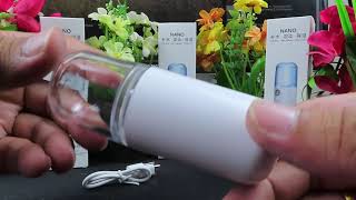 Nano Mist Sprayer  Moisturizing  Clam Makeup  Hydrating  Your Skin [upl. by Eornom420]