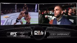 UFC 207 Cody Garbrandt  Full Blast Cruz vs Faber 3 [upl. by Solahcin405]