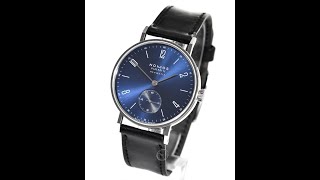 Nomos Tangente Neomatik 35 Blaugold FM15515 [upl. by Tiphanie]