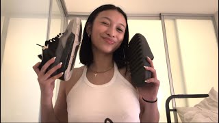 ASMR  Shoe Collection tapping rambling scratching [upl. by Angadresma229]