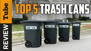 ✅Trash Can Best Outdoor Trash Can Buying Guide [upl. by Aitra]