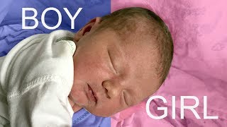 NEW BABY GENDER REVEAL BOY OR GIRL [upl. by Rooke528]