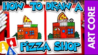 Art Core Horizontal amp Vertical Lines  How To Draw A Pizza Restaurant [upl. by Lavud791]