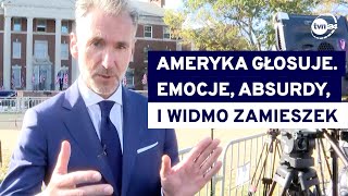 Teorie spiskowe i emocje graniczące z wybuchem przemocy Wybory w USA okiem Piotra Kraśki TVN24 [upl. by Einimod]