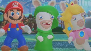 Mario  Rabbids Kingdom Battle Walkthrough Part 2  World 13 World 14 amp World 15 BOSS [upl. by Atineb346]