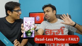 Hindi  BezelLess Phones Practical Or FAIL iPhone 8  Mi Mix  Ft GeekyRanjit [upl. by Gelya]