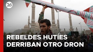 MEDIO ORIENTE  Los rebeldes hutíes derribaron otro dron de Estados Unidos [upl. by Eslud]